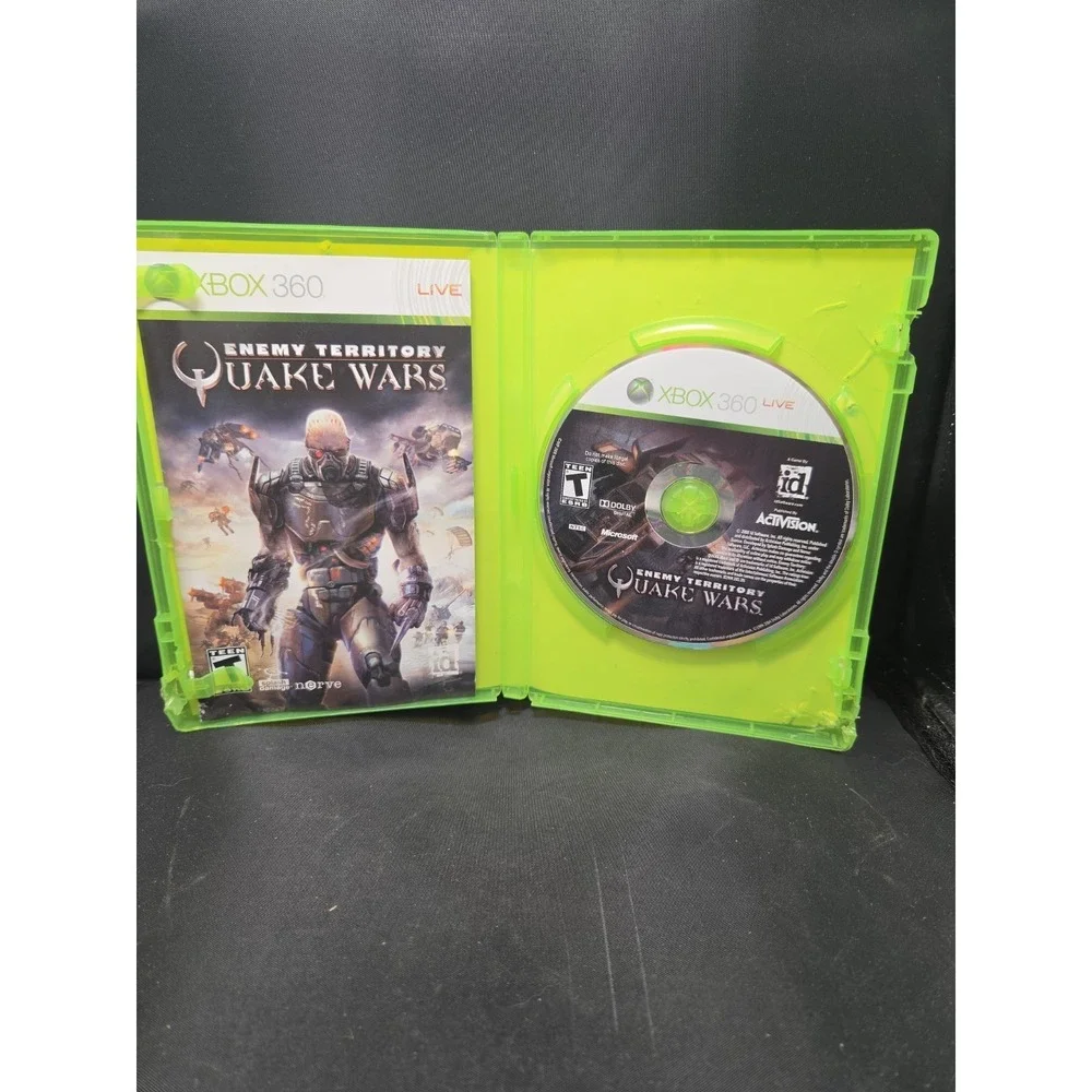 Enemy Territory: Quake Wars (Xbox 360) Complete w/ Manual - Fast Free Ship